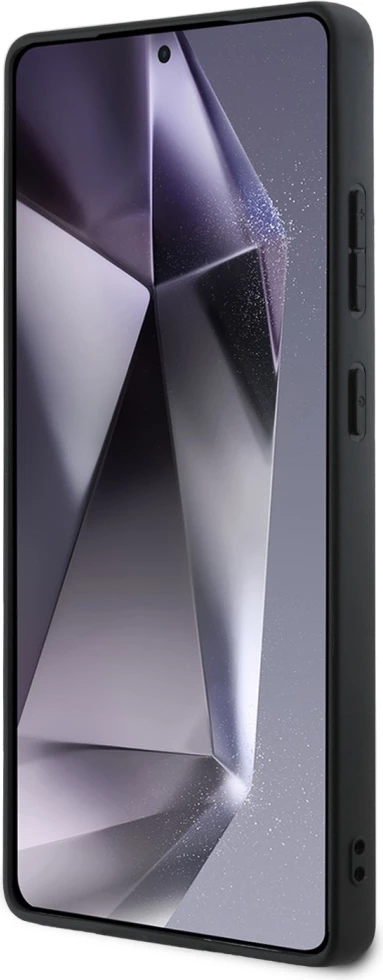 Mbështjellës BMW Leather Textured and Smooth MagSafe për Samsung Galaxy S25 Ultra, i zi