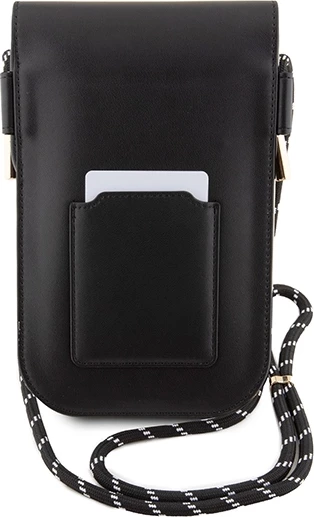 Mbështjellës Hello Kitty Leather Daydreaming Cord, lëkurë artificiale, i zi