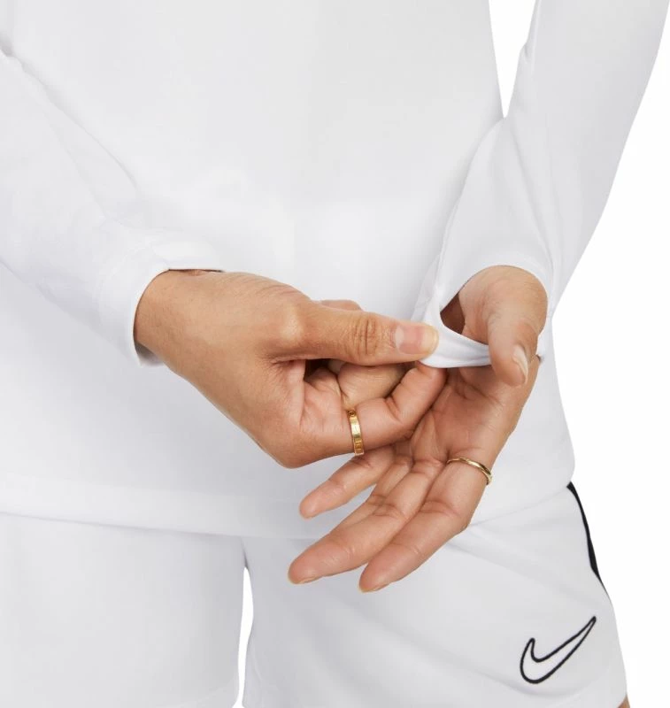 Maicë me gjatësi të gjatë Nike për femra, e bardhë