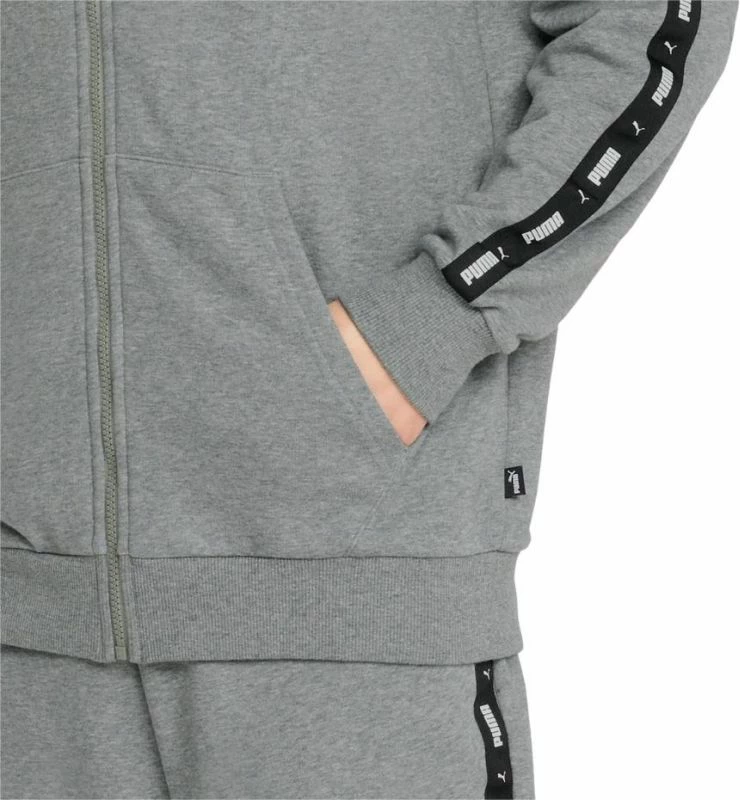 Duks me kapuç Puma, gri