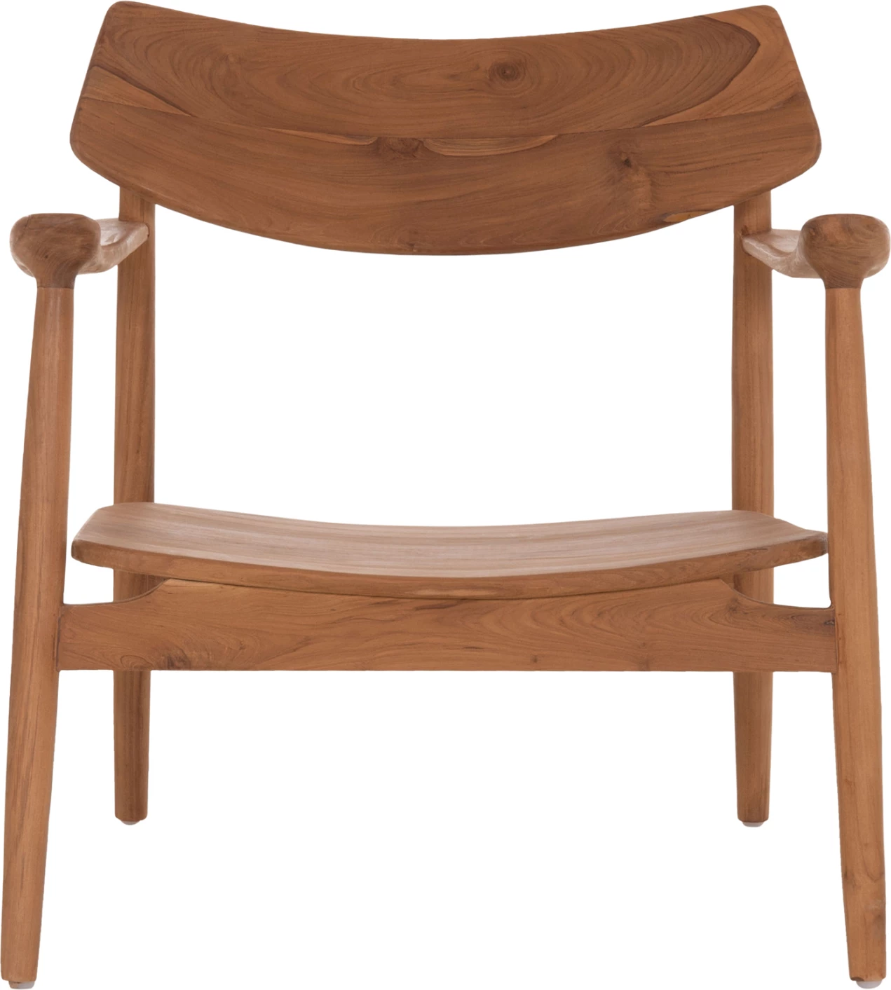 Karrige lounge Ranger, dru tik natyral, FH18255.01, 70x73x73cm