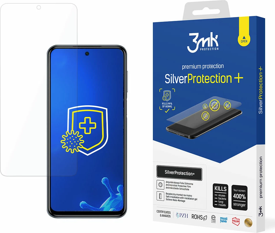 Mbështjellës mbrojtës ekrani 3mk SilverProtection+ për Xiaomi Redmi Note 10 Pro