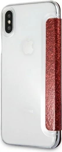 Mbështjellës Karl Lagerfeld Valentine për iPhone X/XS, e kuqe