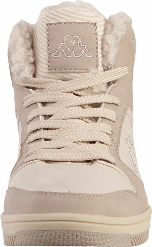 Çizme Kappa Lineup Fur për femra, ngjyrë krem