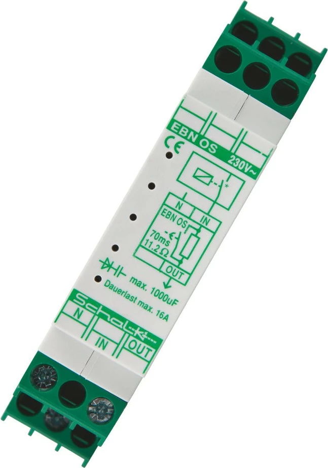 Kufizues rryme fillestare OSRAM Einschaltstrombegrenzer, 230V, max 16A, i bardhë/gjelbër
