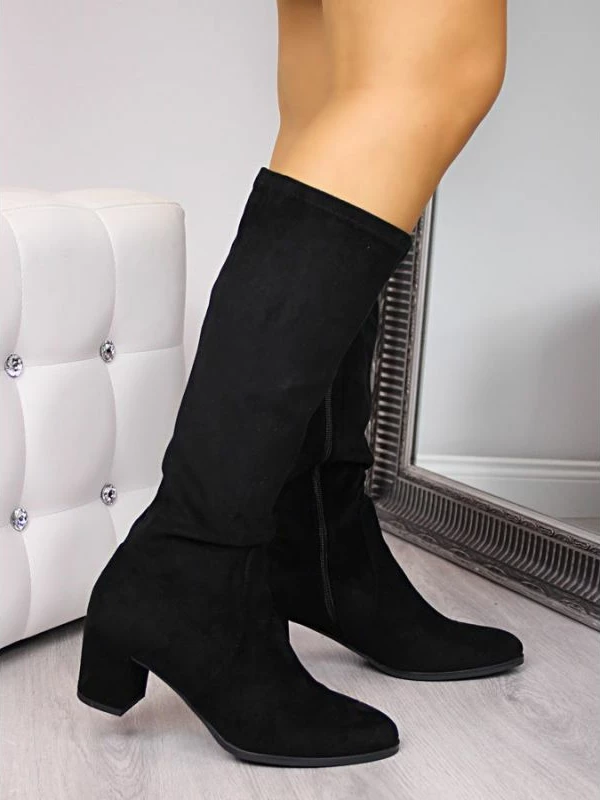 Çizme me take të larta LEONE Sergio Leone, të zeza