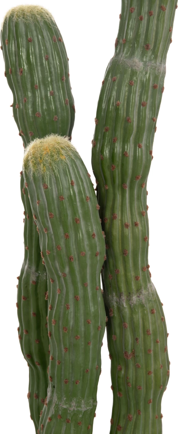 Bimë dekorative sintetike në vazo, lloj kaktusi, FH4747, 17.5x115cm