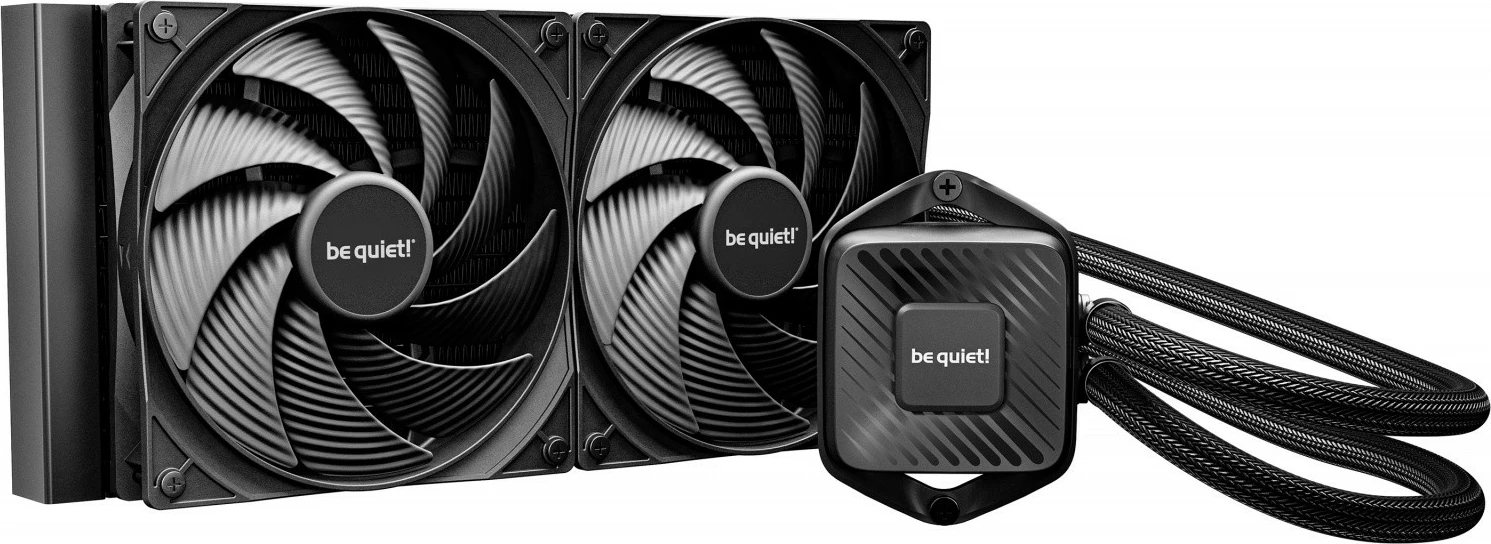 Ftohës uji për procesor Be quiet! Pure Loop 3 280mm, me 2 ventilatorë, i zi