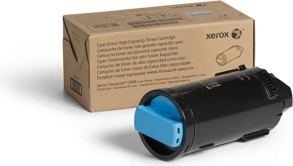 Toner XEROX 106R03924 kapacitet ekstra i lartë 16,800 faqe për VersaLink C600, cian
