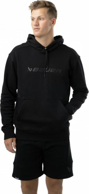 Duks me kapuç Bauer unisex, navy blue