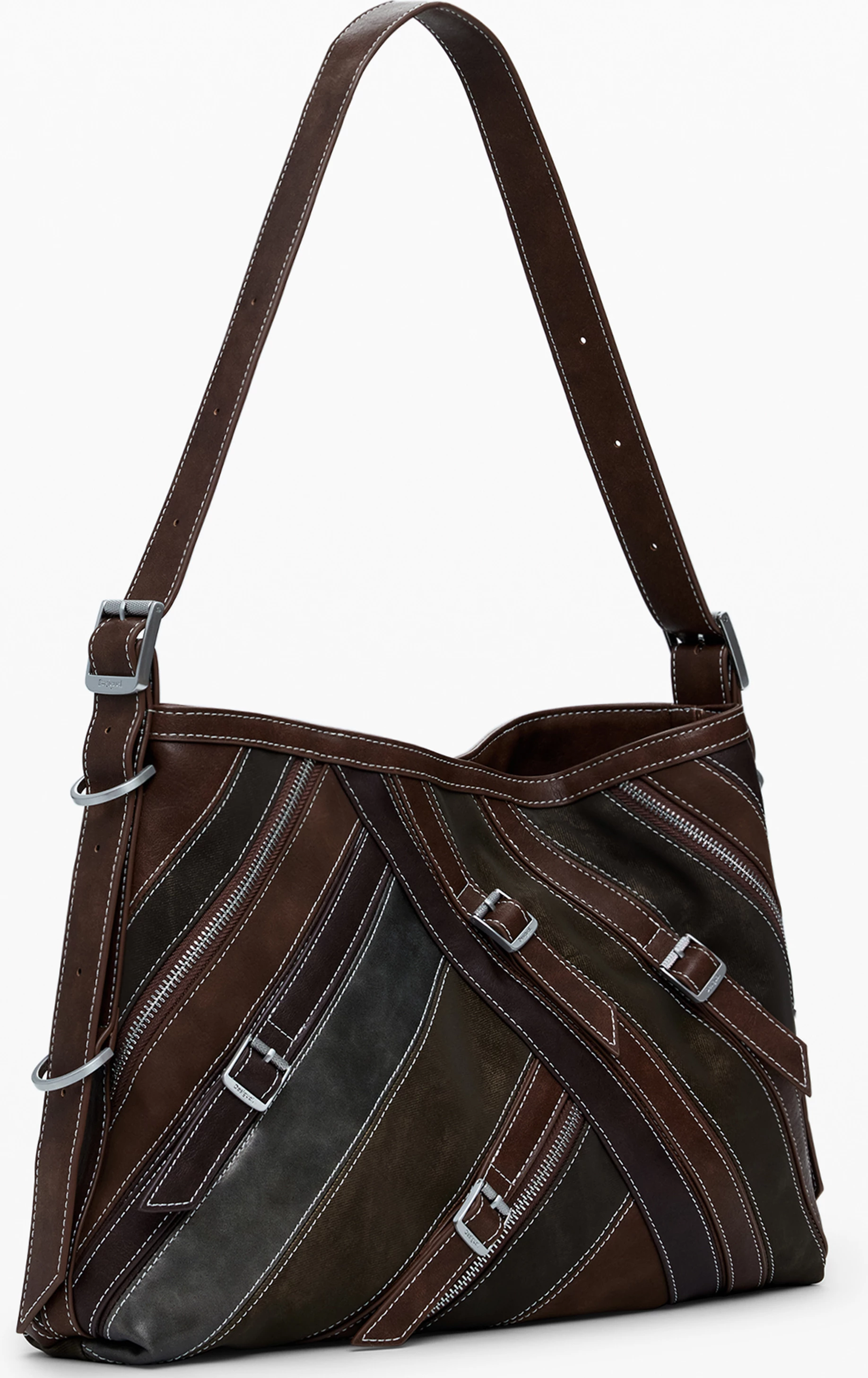 Çantë DESIGUAL Fibonacci Buxton femra, kafe