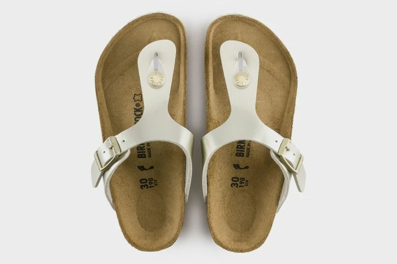 Këpucë Birkenstock për fëmijë, të verdha