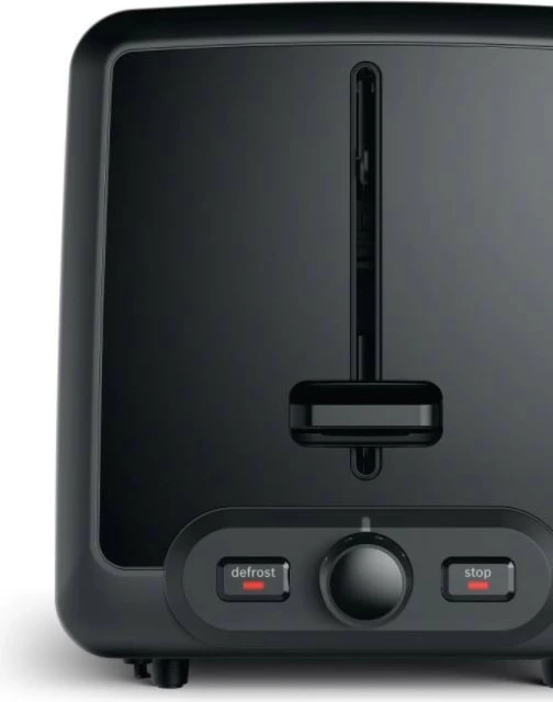 Toster, Bosch, TAT4P424, 2 feta, 970 W, kontroll pjekjeje, shkrirje/rirnxehtësi, High Lift, fikje automatike, e kuqe/zezë