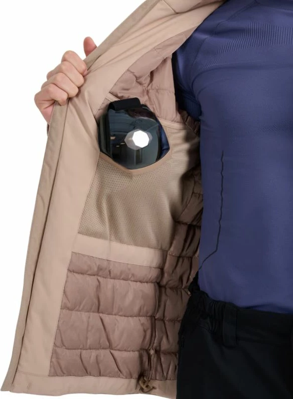 Jakne skijimi për meshkuj 4f, bezhë