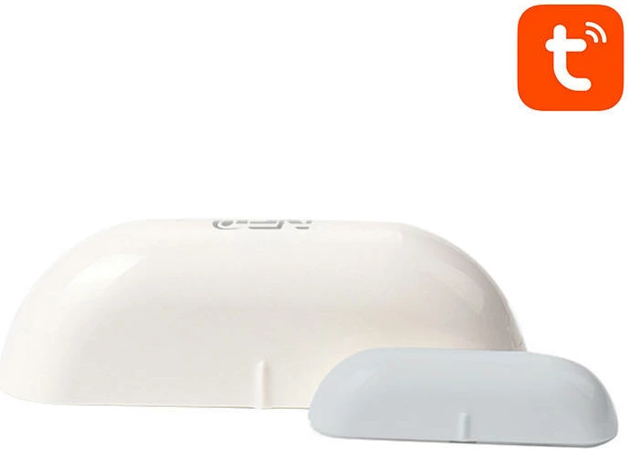 Sensor dere/dritare i mençur NEO NAS-DS01W, Wi-Fi, Tuya, Bardhë