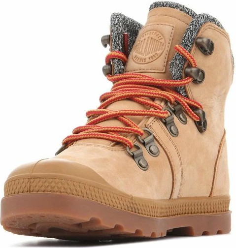 Çizme Palladium Pallabrouse për femra, ngjyrë kafe