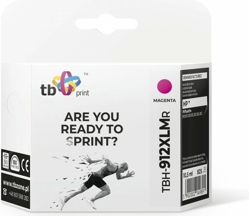 Toner TB Print TBH-912XLMR për HP OfficeJet Pro, Magenta