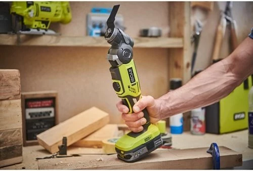 Multitool Ryobi R18MT-0 ONE+, 18V, 6 shpejtësi, pa kabllo, zi/gjelbër