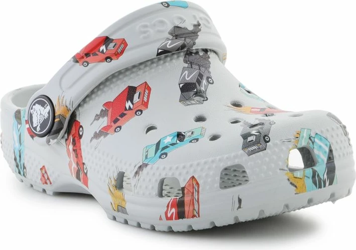 Papuqe për fëmijë Crocs, gri