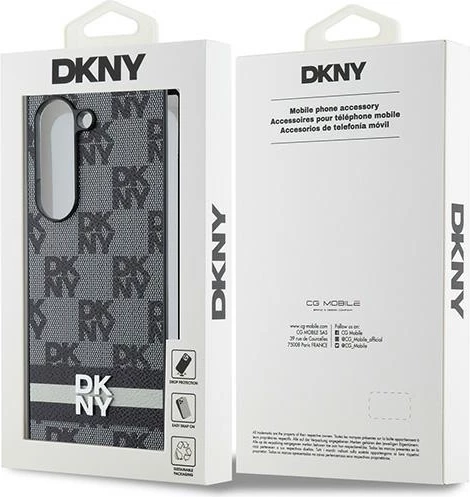 Mbështjellës DKNY për Samsung Galaxy Z Fold 6, motiv shahu, i zi
