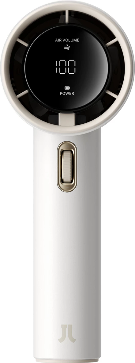 Ventilator dore Jisulife Pro1 FA53, 3600 mAh, ekran LED, USB-C, i bardhë