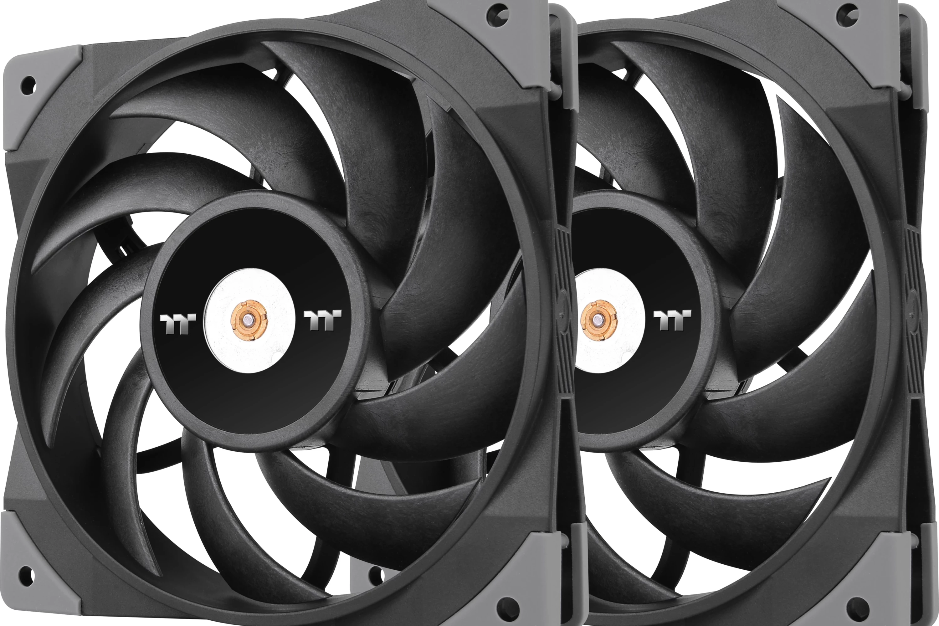 Ventilator kompjuteri Thermaltake TOUGHFAN 12, 2 copë, 12 cm, PWM, i zi