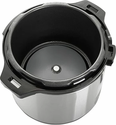 Tenxhere multifunksionale me presion CAMRY CR6409 6L 1000W, argjendtë/zezë