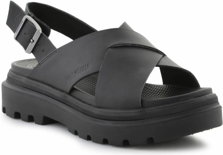 Sandale për femra Palladium, të zeza