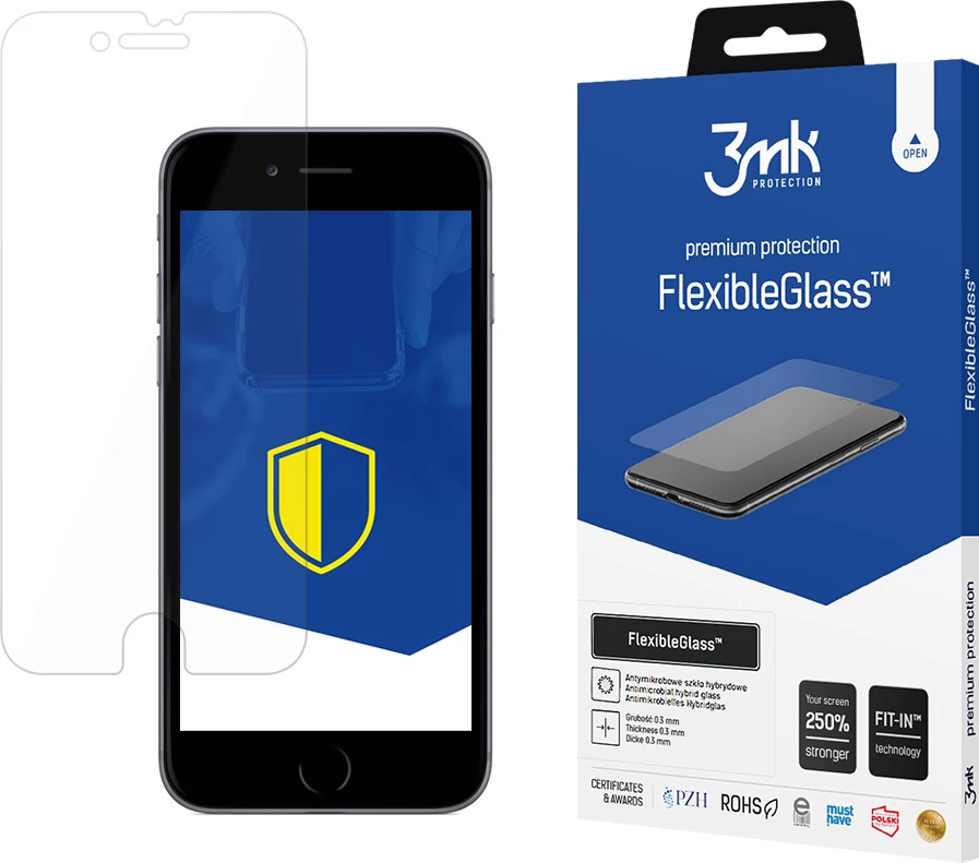 Mbrojtës ekrani 3mk FlexibleGlass për iPhone 7, Transparent