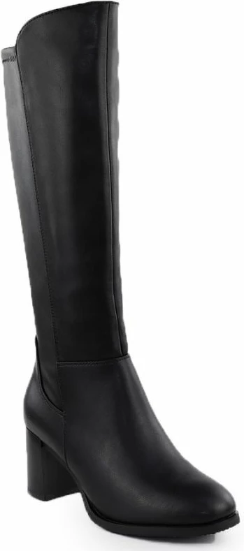 Çizme lëkure për femra Sergio Leone KZ25224-S, të zeza