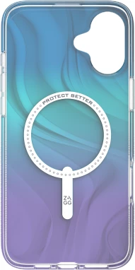 Mbështjellës Zagg Milan Snap MagSafe për iPhone 16 Plus, Violet