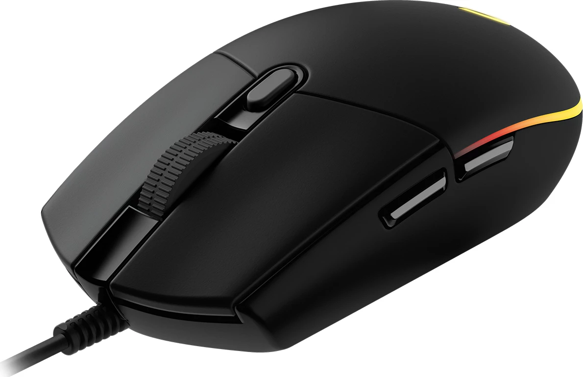 Maus gaming Logitech G102 Lightsync 910-005823 me RGB Lightsync, me kabllo USB, i zi