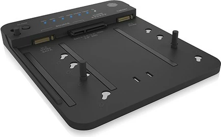 Stacion klonimi dhe docking IcyBox IB-2913MCL-C31 për SSD M.2 NVMe dhe HDD, Zi