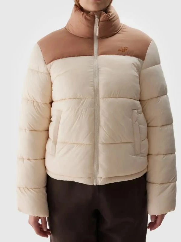 Jakne për femra 4F, bezhë