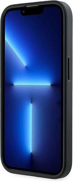 Mbështjellës Karl Lagerfeld Diagonal Quilted Script për iPhone 13 Pro/13, e zezë