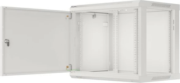 Kasë rrjeti për mur Lanberg WF01-6409-00S, 9U, 600x450 mm, Gri