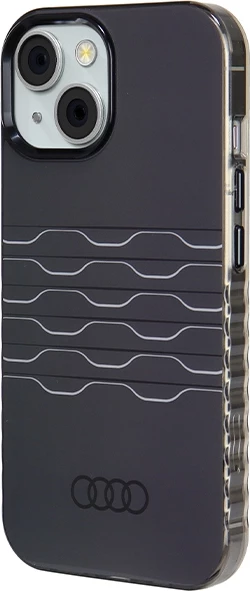 Mbështjellës Audi IML MagSafe për iPhone 15/14/13, i zi