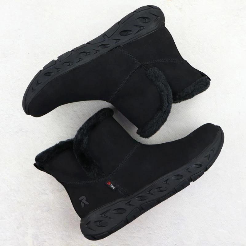 Çizme për femra Rieker, të zeza