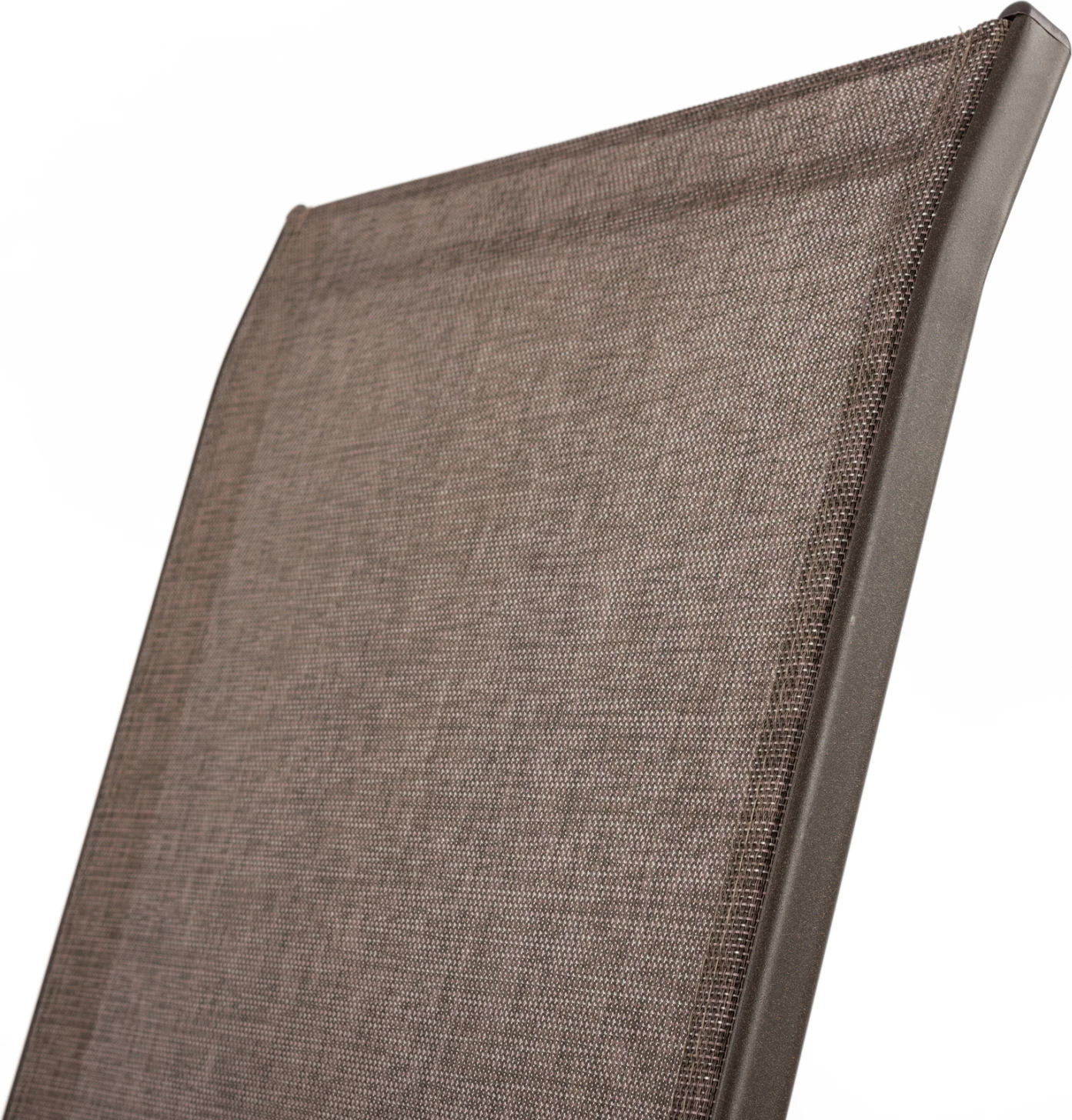 Karrige e jashtme LEON FH5000.02, kornizë metali ngjyrë kafe, tekstilene kafe, 54x70x93H cm