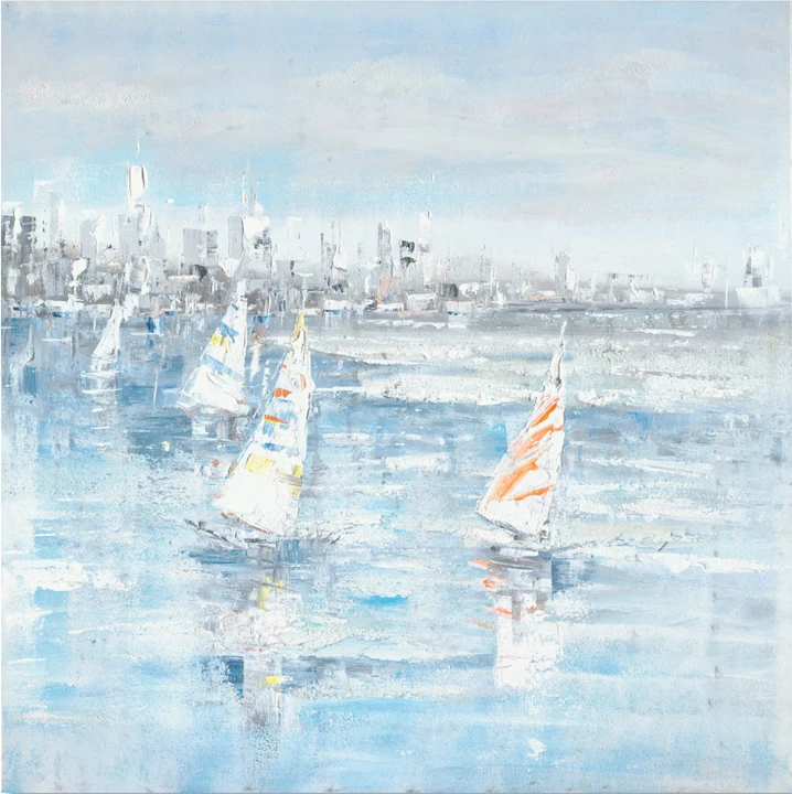 Pikturë muri në kanavacë, Watery Inart, 100x3x100cm