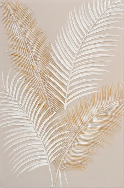 Pikturë kanavace Leavy I, shumëngjyrëshe, 60x3x90cm