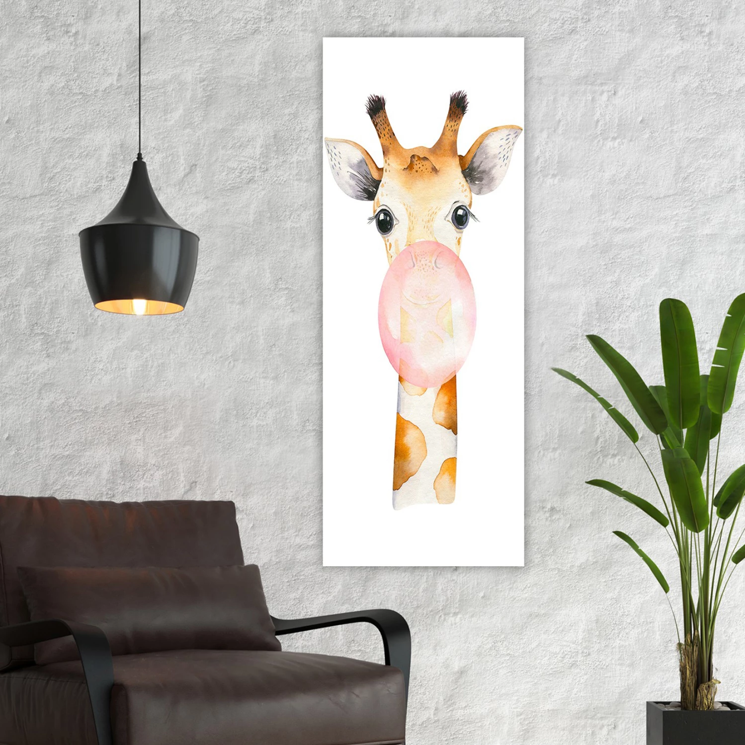 Pikturë muri GOBI, kanavacë e printuar, 30x4x80cm