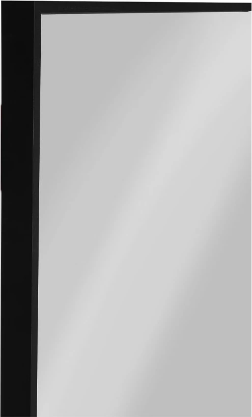 Pasqyrë Lisso, kornizë e zezë, 70x90cm