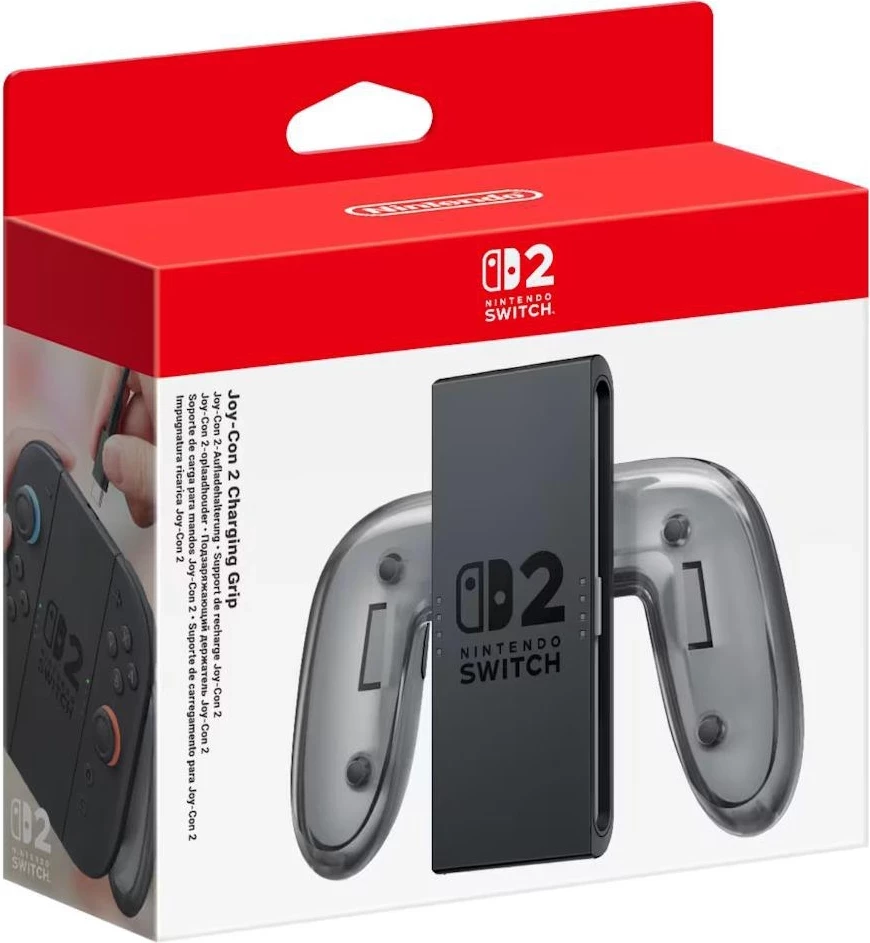 Switch 2 Joy-Con Charging Grip Nintendo, për Nintendo Switch 2, i zi