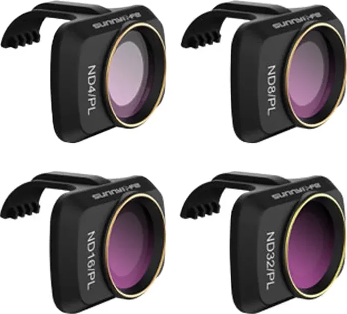 Set filtra ND-PL Sunnylife MM-FI9255 për DJI Mini 2 / Mini 2 SE, 4/8/16/32