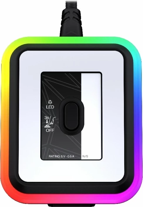 Dock maus Endorfy Mouse Dock, RGB, USB-C, i zi
