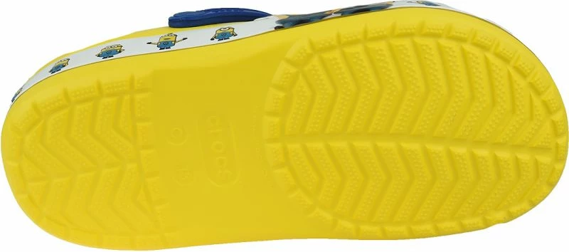 Papuqe për fëmijë Crocs, të verdha