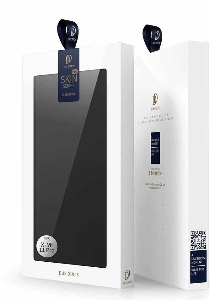 Mbështjellës Dux Ducis Skin Pro Bookcase për Xiaomi Mi 11 Pro, e zezë