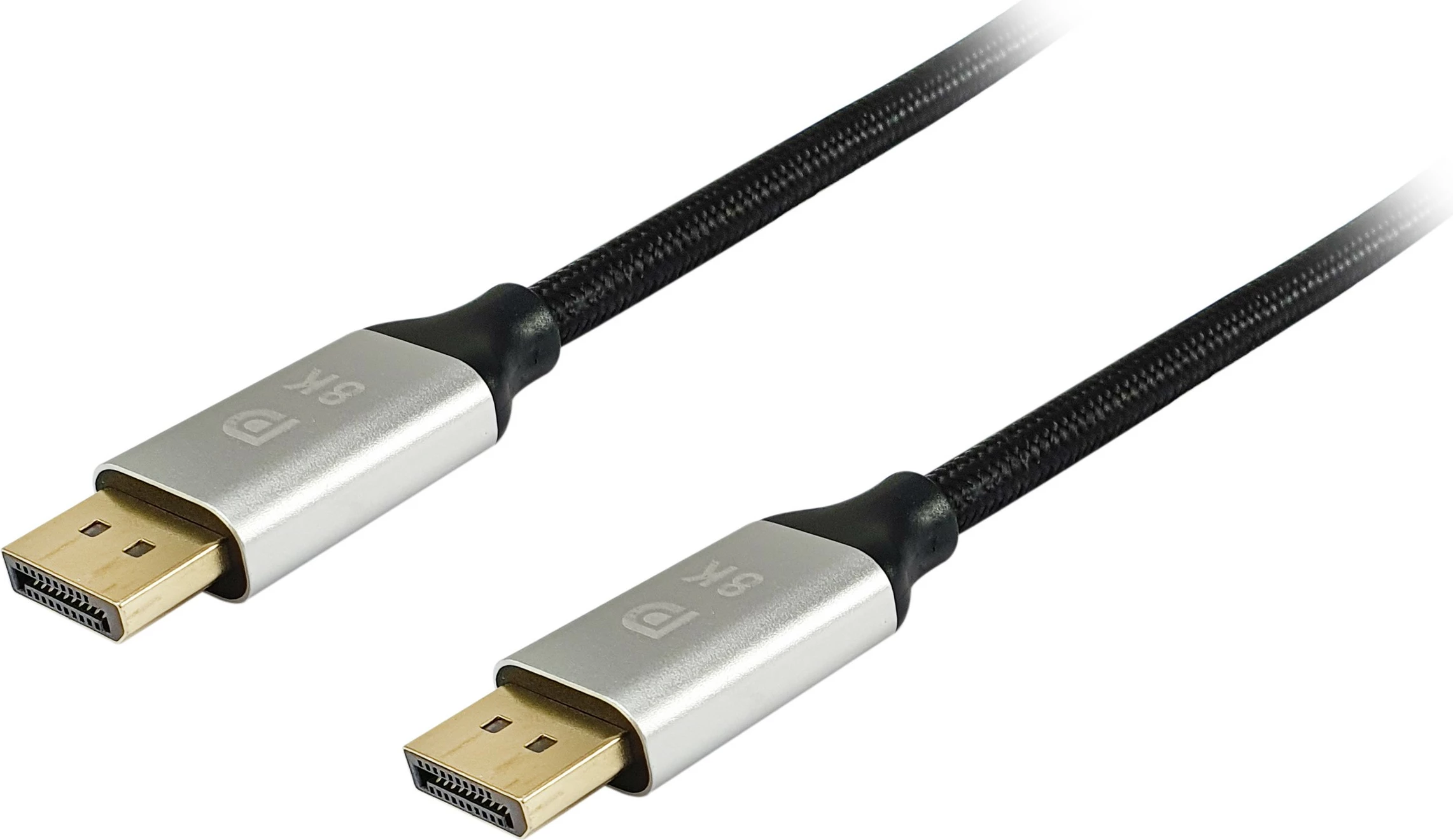 Kabllo DisplayPort 1.4 Premium Equip, 10m, 8K/60Hz, e zezë