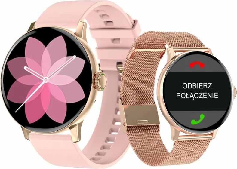 Smartwatch për femra Giewont, rozë
